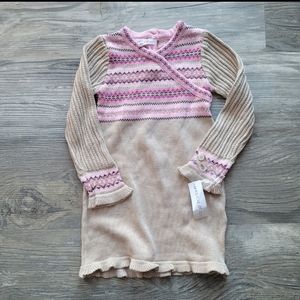 Fair isle sweater dress